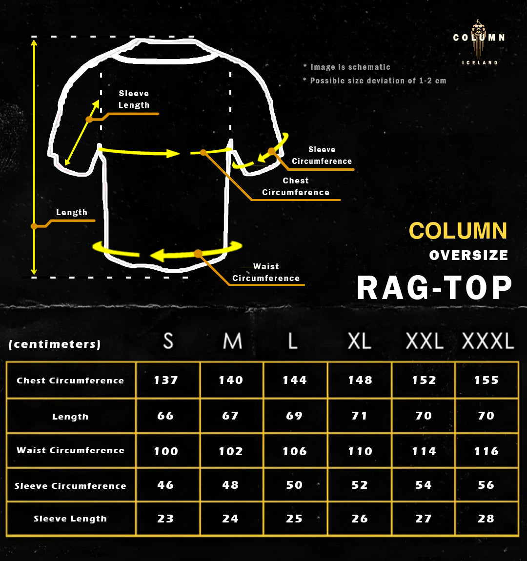 Column Monochrome Striped T-Shirt