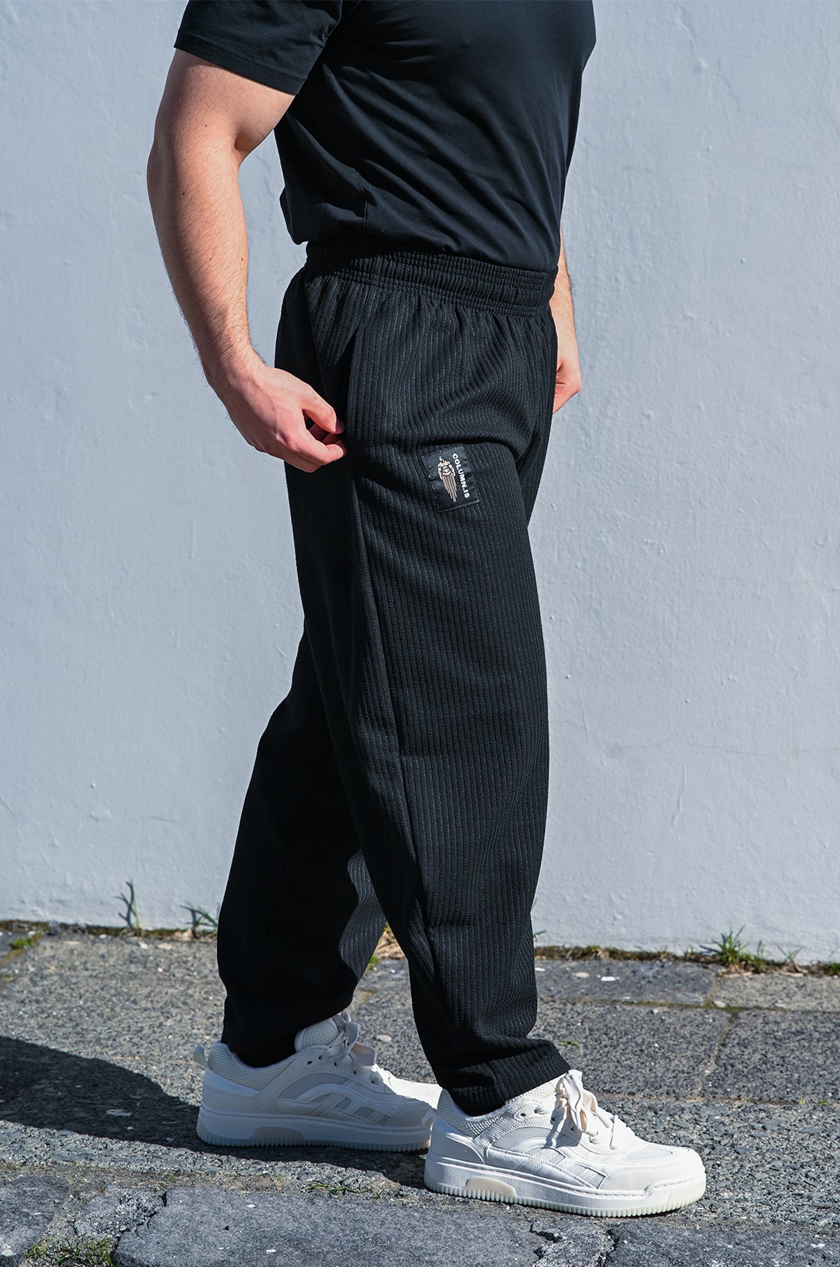 Column Midnight Stripe Buxur
