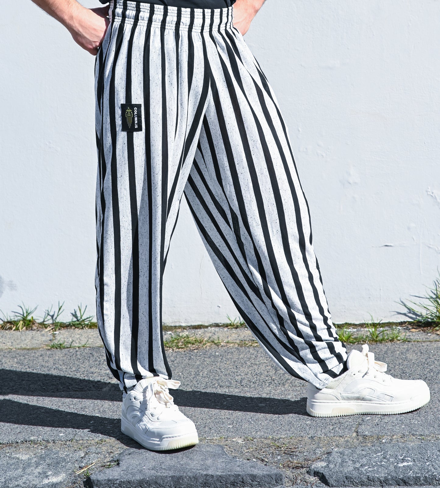 Column Steel Stripe Buxur