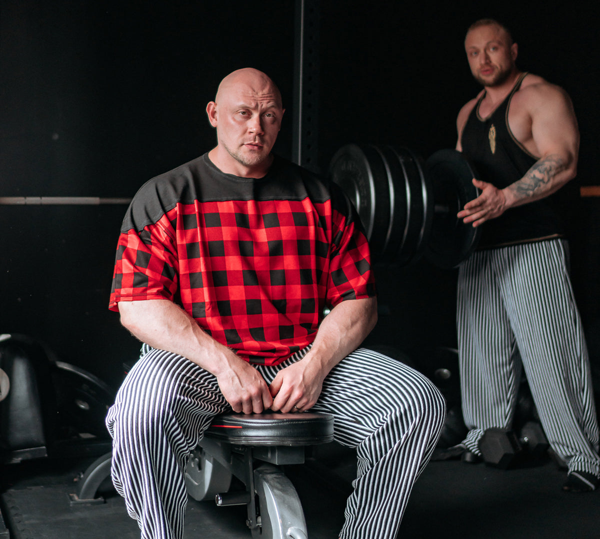 Ruby Plaid Viður T-skyrta