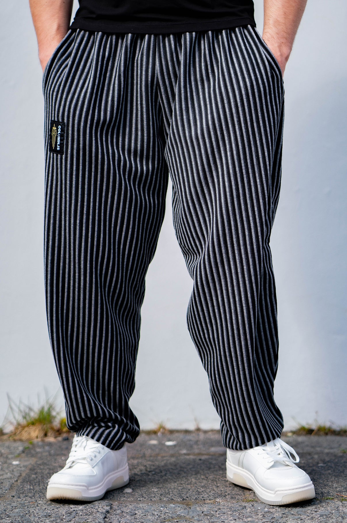 Column Slate Stripe Pants