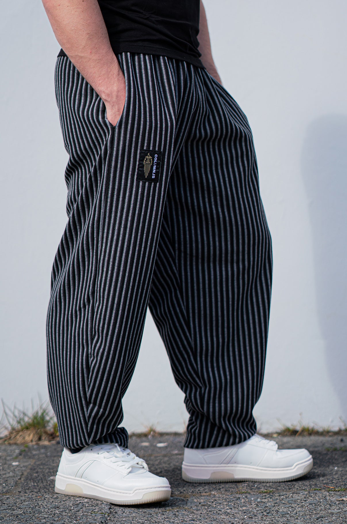 Column Slate Stripe Pants