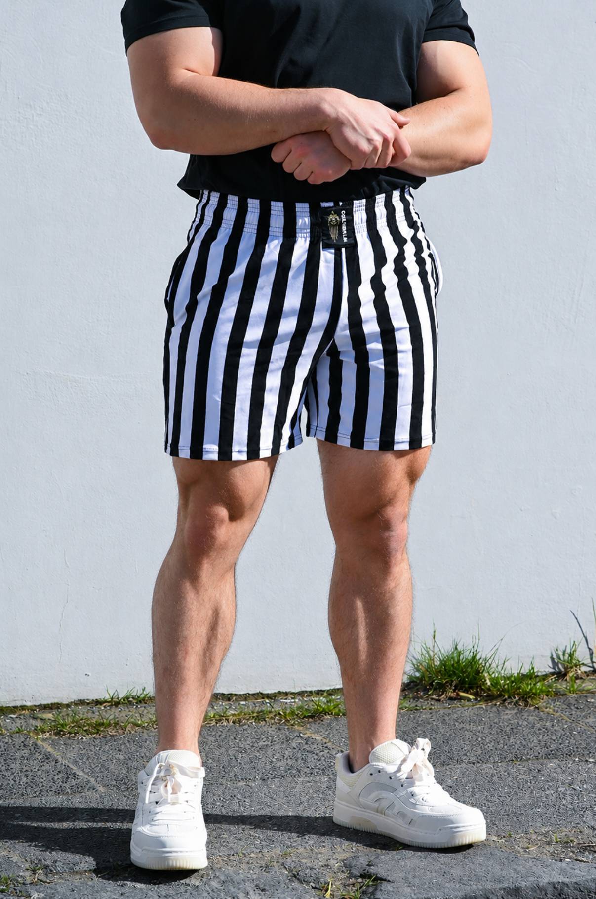 Column Steel Stripe Pants